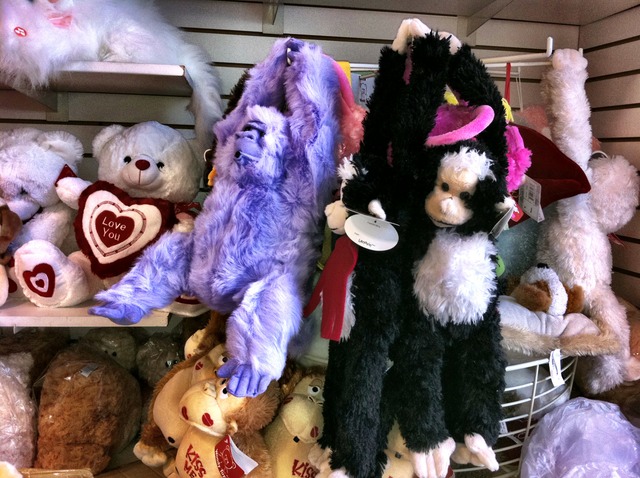 Purple Bear & Black Monkey