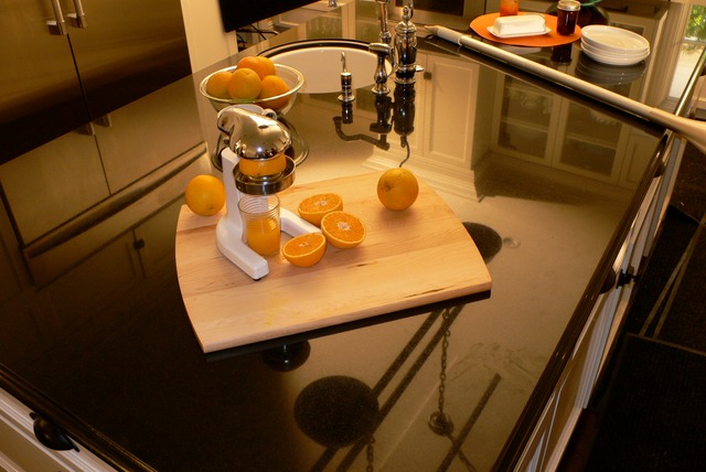 Chandelier reflected