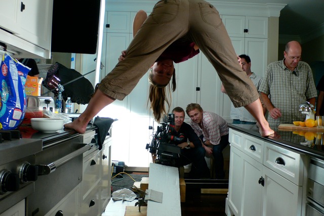 Practiicing dismount