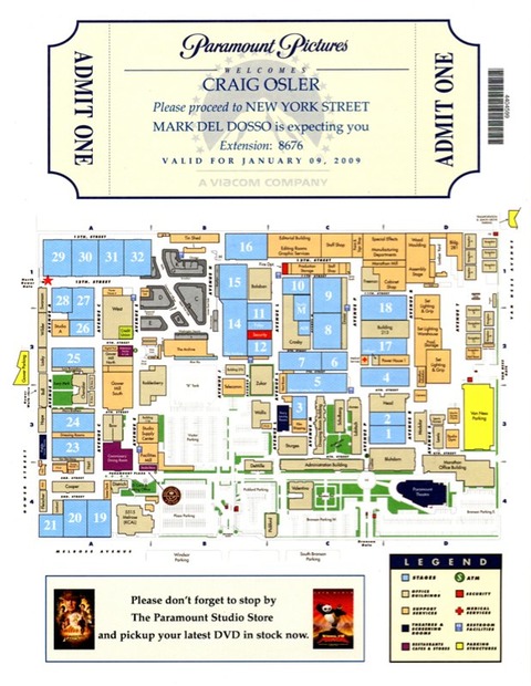 Paramount Drive-on Pass